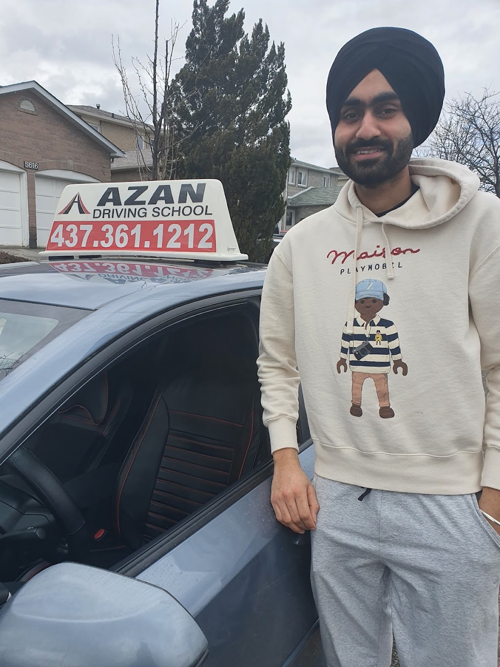 AZAN Driving School | 5603 Whitehorn Ave, Mississauga, ON L5V 2B1, Canada | Phone: (437) 361-1212