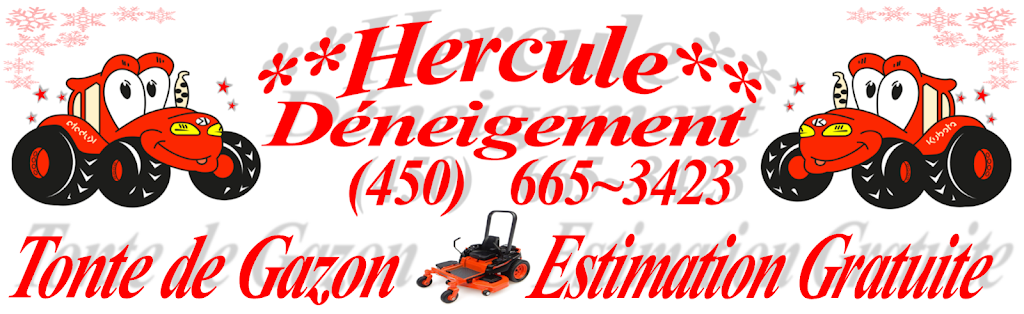 Hercule Déneigement | 370 Rue Armand, Laval, QC H7A 2L2, Canada | Phone: (450) 665-3423