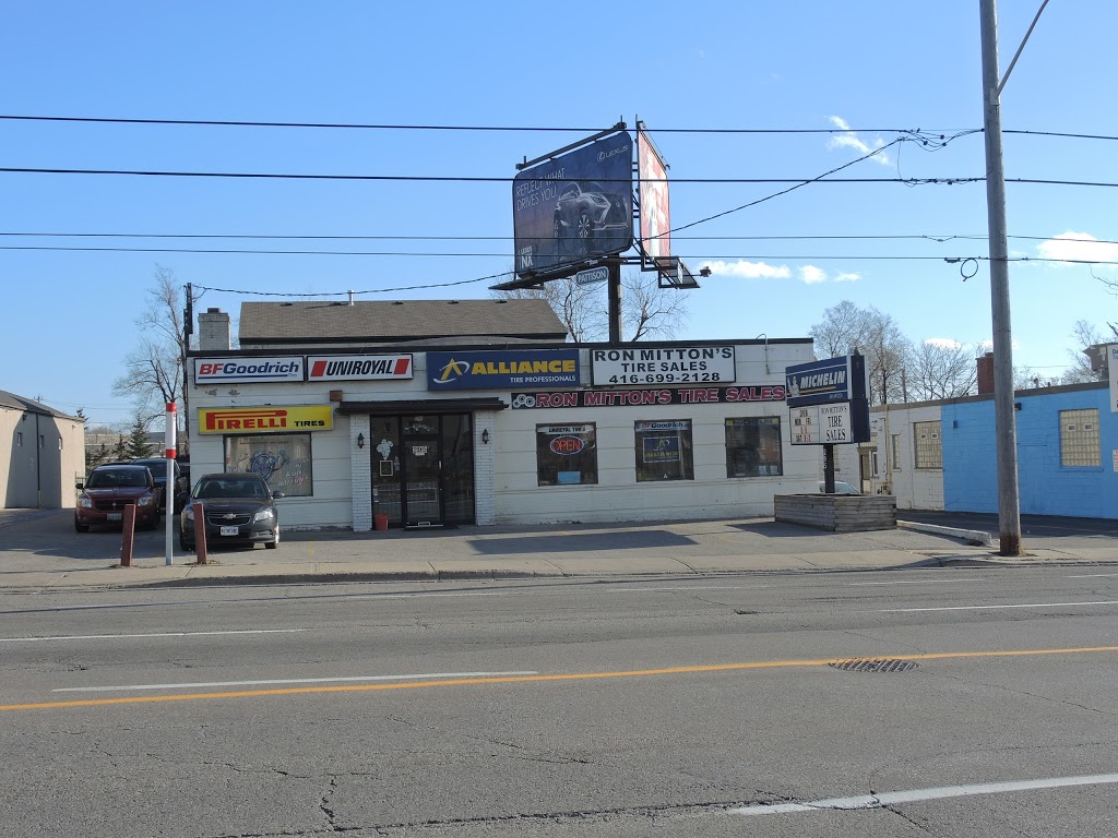 Ron Mittons Tire Sales | 295 Danforth Rd, Scarborough, ON M1L 3X2, Canada | Phone: (416) 699-2128