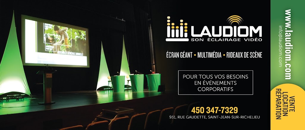 Laudiom Sonorisation | 931 Rue Gaudette, Saint-Jean-sur-Richelieu, QC J3B 7S7, Canada | Phone: (450) 347-7329