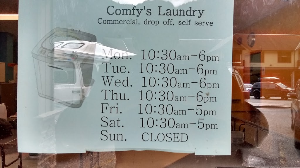 Comfys Laundry | 38201 Westway Ave, Squamish, BC V8B 0C2, Canada | Phone: (604) 892-9870