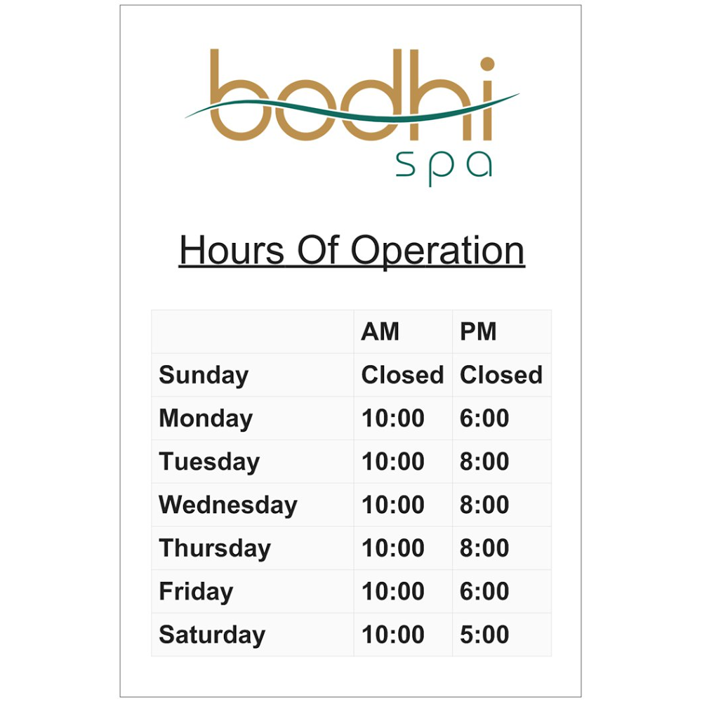 Bodhi Spa | 9450 137 Ave NW #174, Edmonton, AB T5E 6C2, Canada | Phone: (780) 705-5105