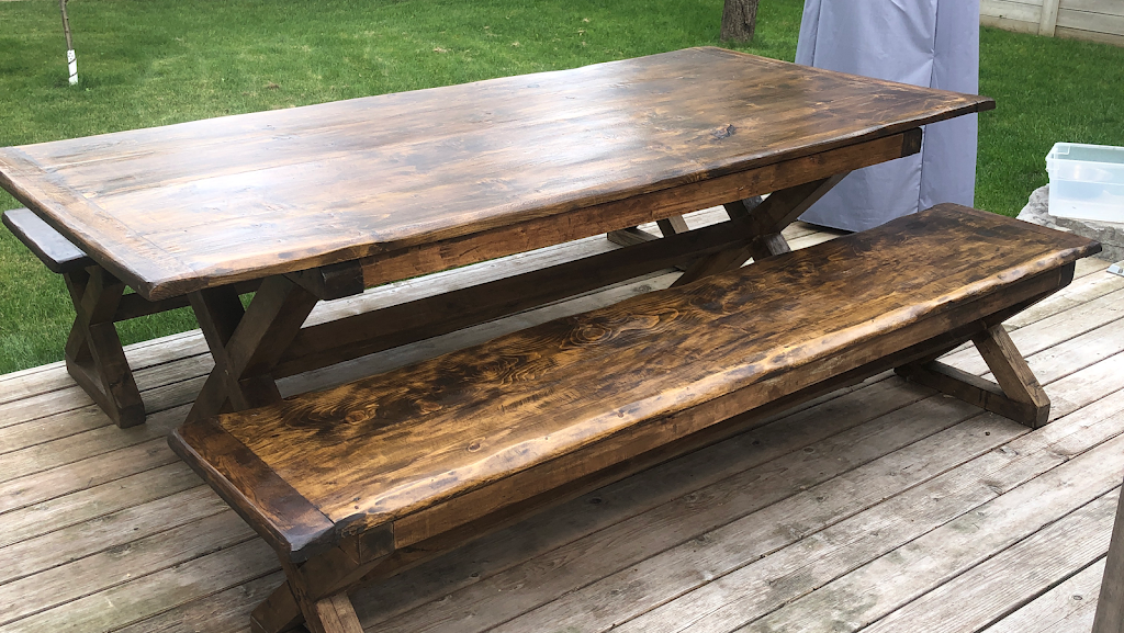 Wood bench | 888 Danforth Ave, Toronto, ON M4J 1L7, Canada | Phone: (416) 994-8803