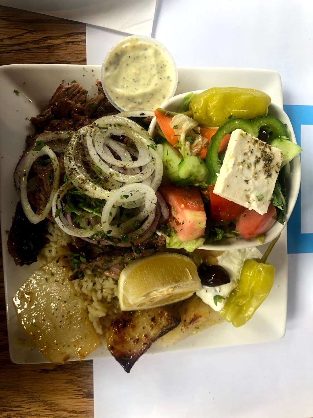 Arahova Souvlaki | 1357 Boulevard Curé-Labelle, Laval, QC H7V 2V9, Canada | Phone: (450) 688-3535