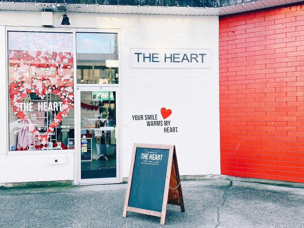 The Heart Cloverdale | 5723 176 St #4, Surrey, BC V3S 4C9, Canada | Phone: (236) 992-1064