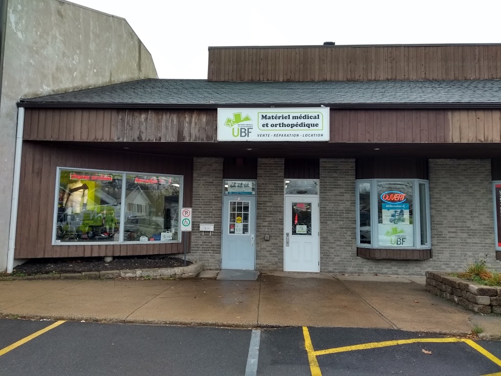 UBF Matériel Médical et Orthopédique | 172 Boul. des Bois-Francs N, Victoriaville, QC G6P 9C3, Canada | Phone: (819) 758-4344