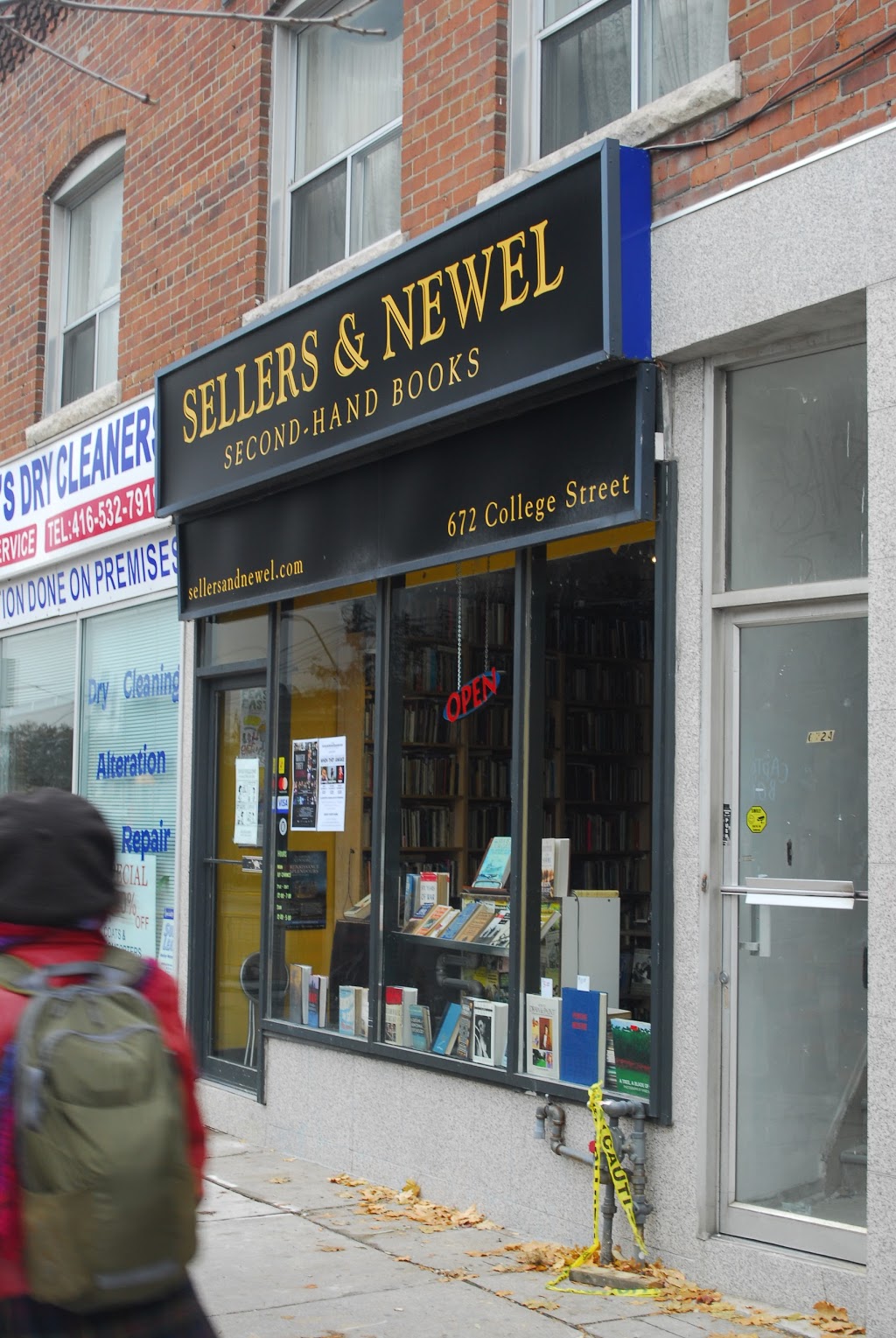 Sellers & Newel Second-Hand Books | 672 College St, Toronto, ON M6G 1B9, Canada | Phone: (647) 778-6345