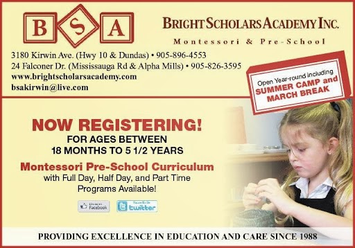 Bright Scholars Academy | 3180 Kirwin Ave, Mississauga, ON L5A 2K7, Canada | Phone: (905) 896-4553