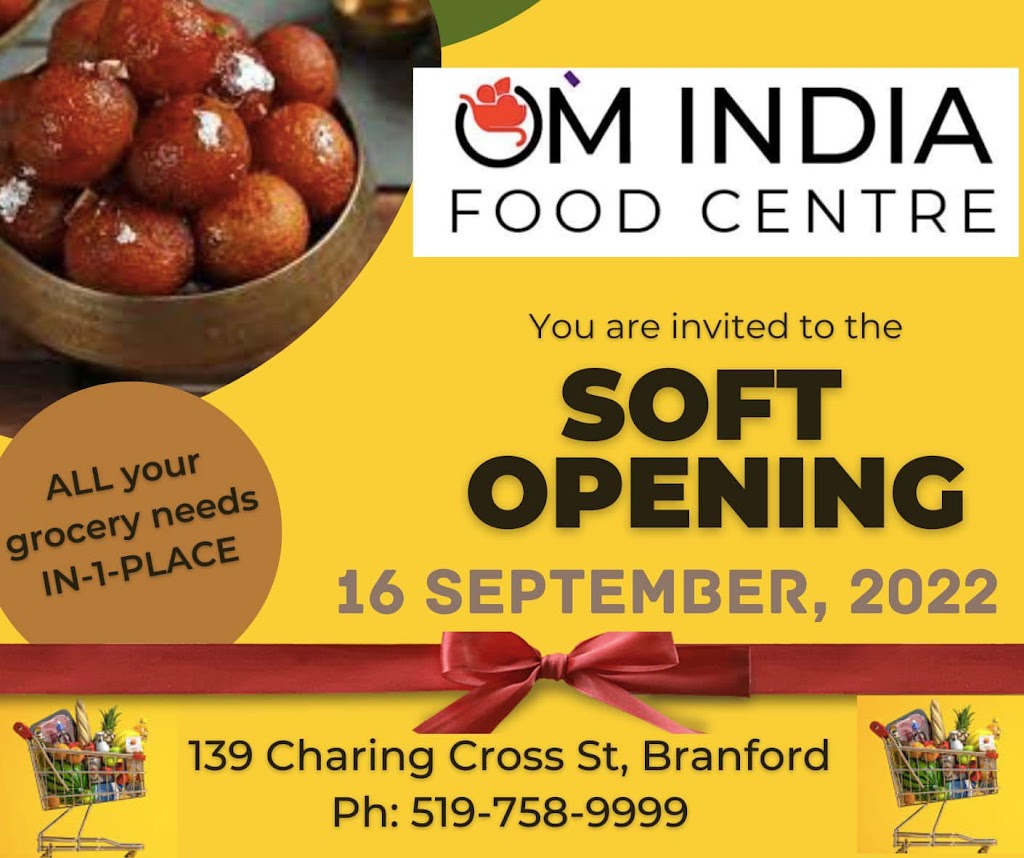 Om India Food Centre | 139 Charing Cross St, Brantford, ON N3R 2J3, Canada | Phone: (519) 758-9999