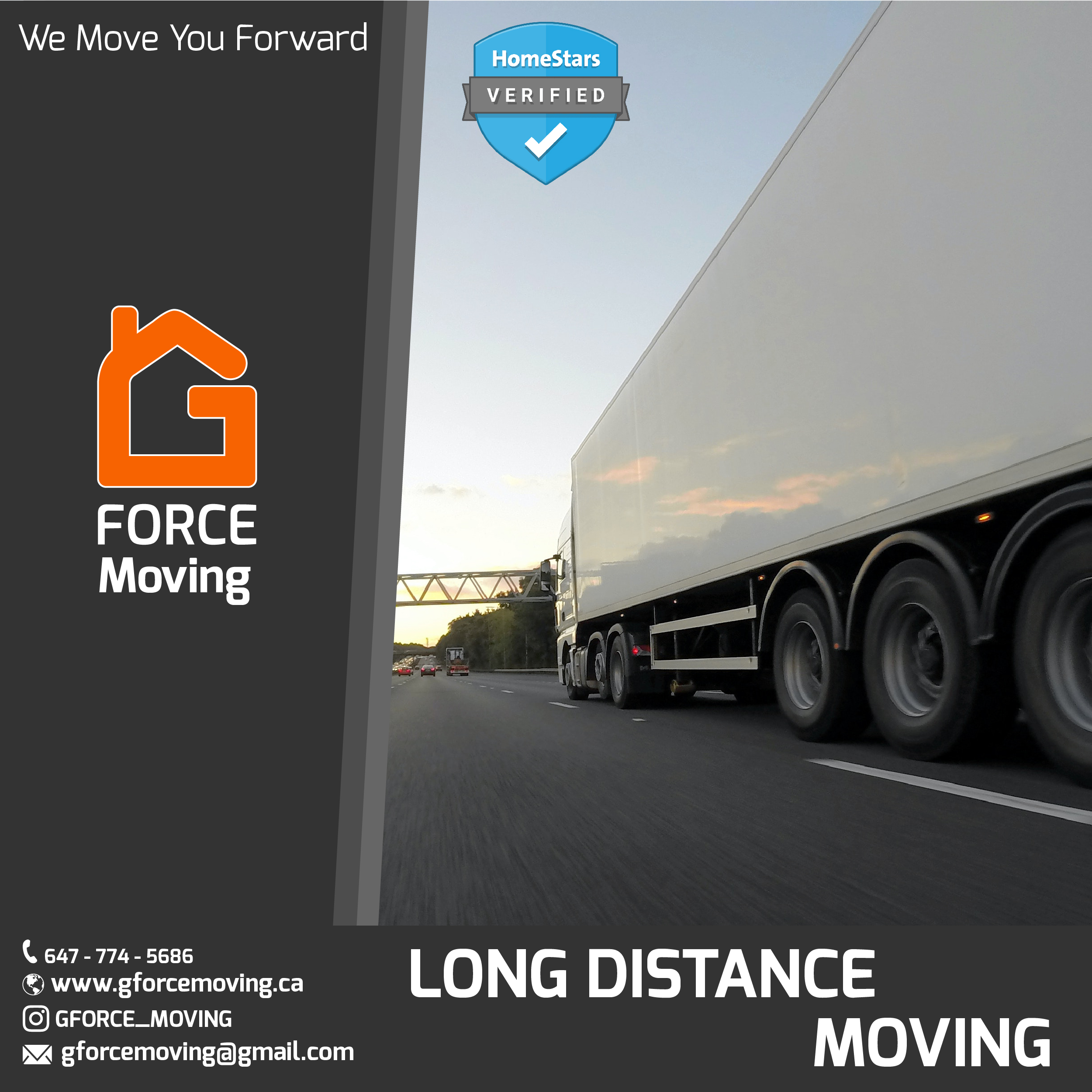 G-FORCE Moving Company | 242 Madawaska Ave, Oshawa, ON L1J 1E5, Canada | Phone: (647) 774-5686