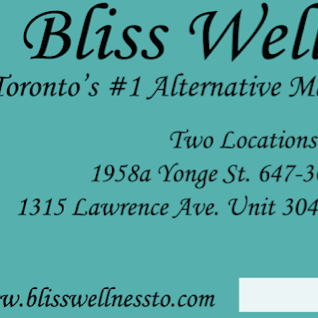 Bliss Wellness Studio2 | 1315 Lawrence Ave E unit 304, North York, ON M3A 3R3, Canada | Phone: (416) 390-9212