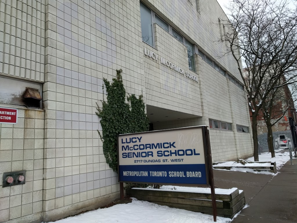 Lucy McCormick Senior School | 2717 Dundas St W, Toronto, ON M6P 1Y1, Canada | Phone: (416) 397-2713