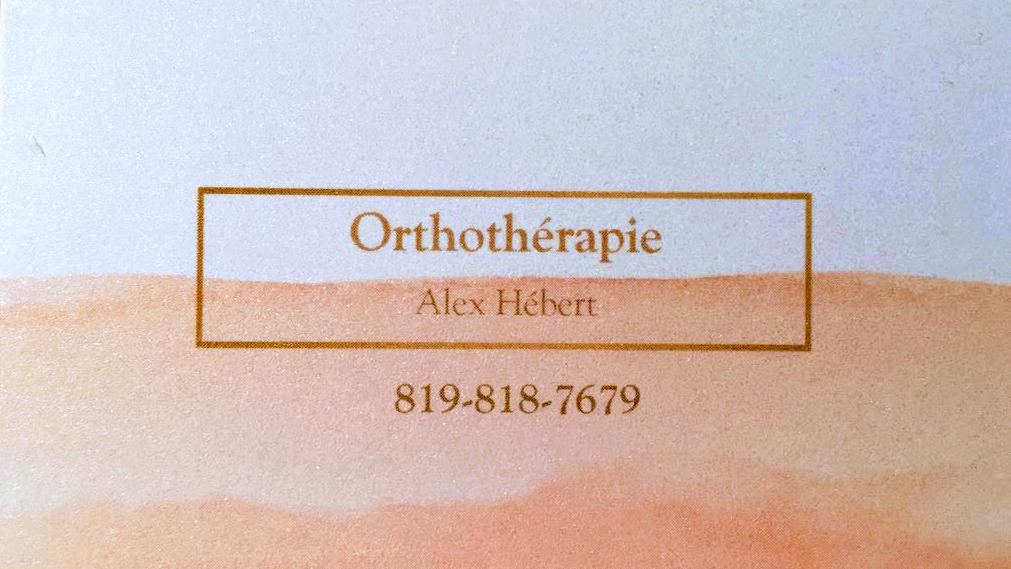 Orthothérapie Alex Hébert | 5095 Rue Descartes, Drummondville, QC J2A 0L1, Canada | Phone: (819) 818-7679