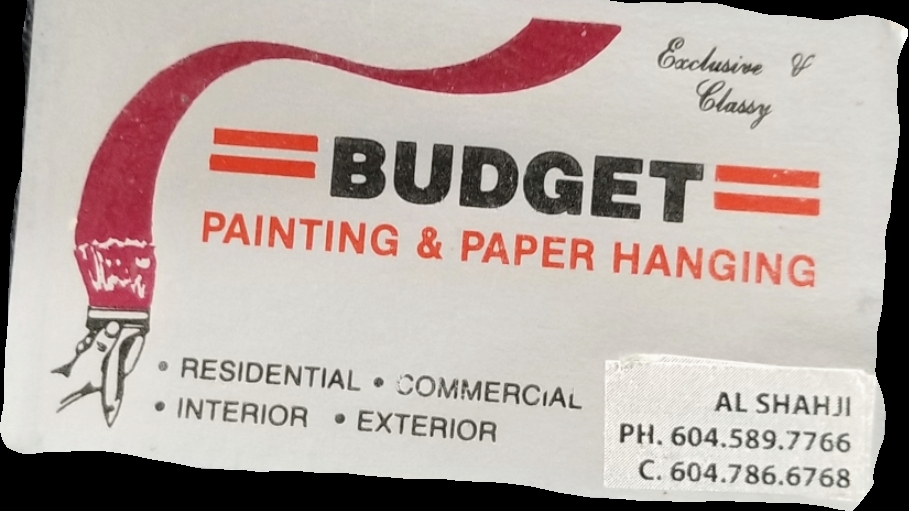 Budget Painting | 15843 97a Ave, Surrey, BC V4N 2V1, Canada | Phone: (604) 786-6768