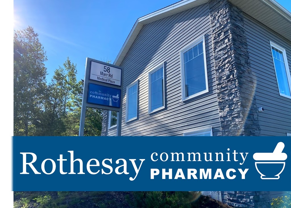 Rothesay Community Pharmacy | 58 Marr Rd 2nd Floor, Rothesay, NB E2E 3J8, Canada | Phone: (506) 847-4407