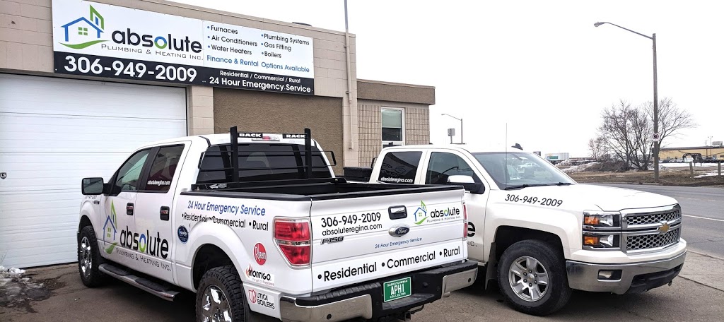 Absolute Plumbing & Heating Inc. | 855 Arcola Ave, Regina, SK S4N 0S9, Canada | Phone: (306) 501-8735