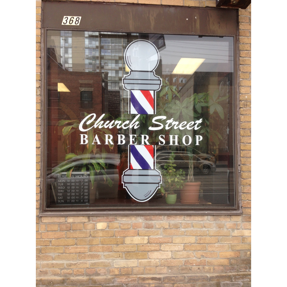 Church Street Barber Shop | 368 Church St, Toronto, ON M5B 2A2, Canada | Phone: (416) 595-7262