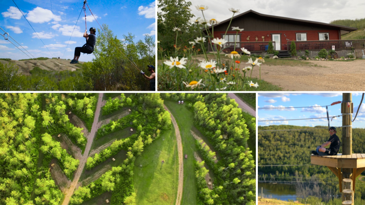 Blue Mountain Adventure Park | RR 1, SK S9A 2X3, Canada | Phone: (306) 445-4941