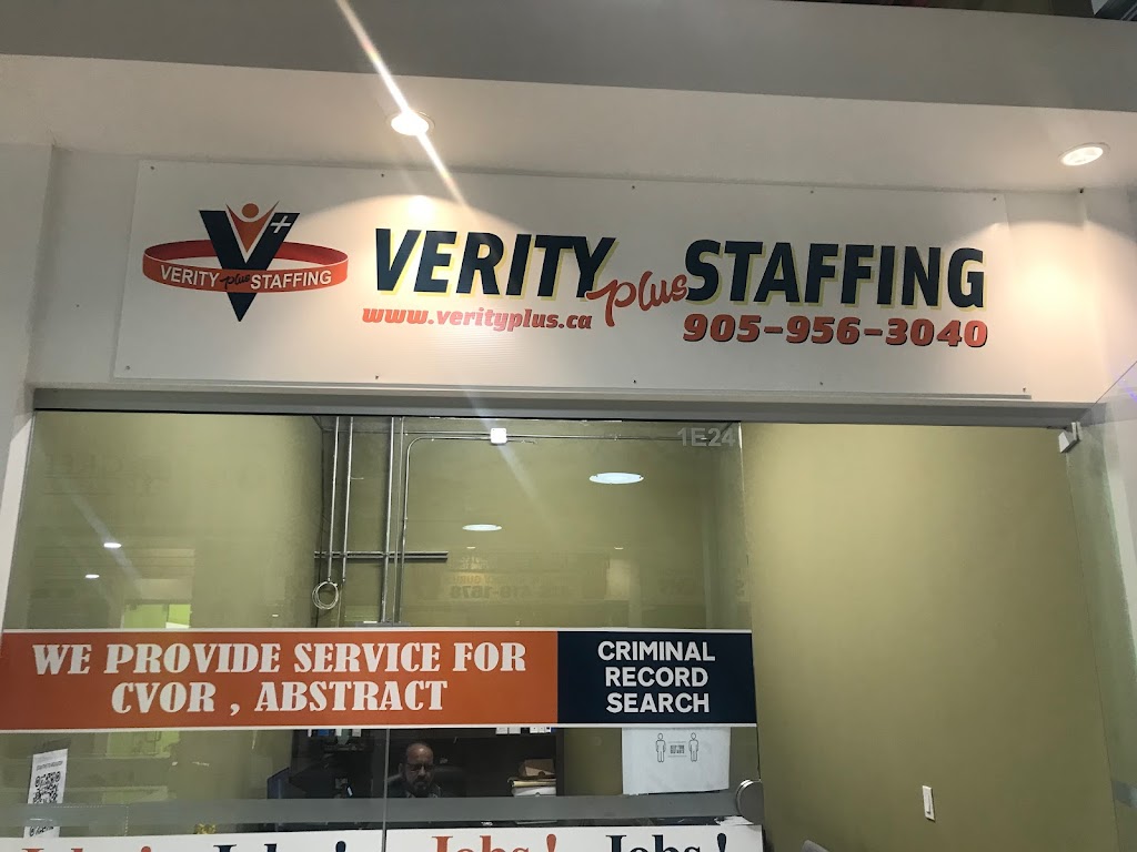 Verity Plus Staffing - jobs agency | Staffing | driver jobs | packaging jobs | 7215 Goreway Dr Unit 1E24, Mississauga, ON L4T 0B4, Canada | Phone: (905) 956-3040