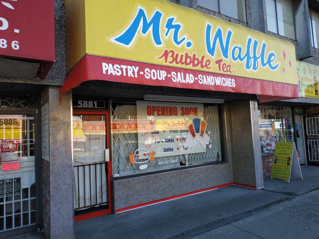 Mr. Waffle Bubble Tea | 5881 Victoria Dr, Vancouver, BC V5P 3W5, Canada | Phone: (604) 687-1400