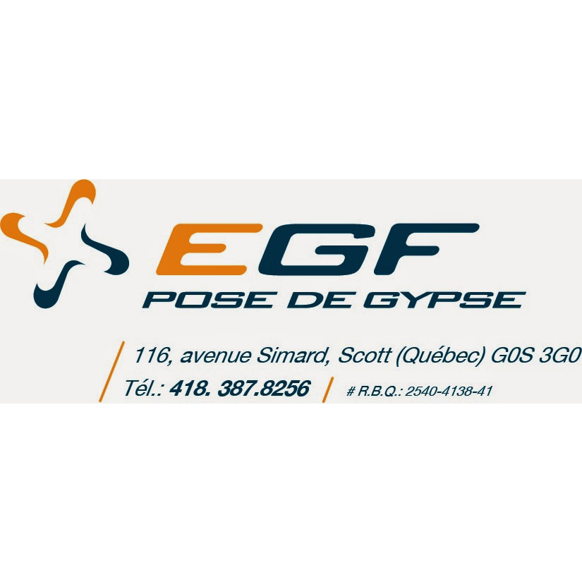 EGF pose de gypse | 116 Av. Simard, Scott, QC G0S 3G0, Canada | Phone: (418) 386-0448