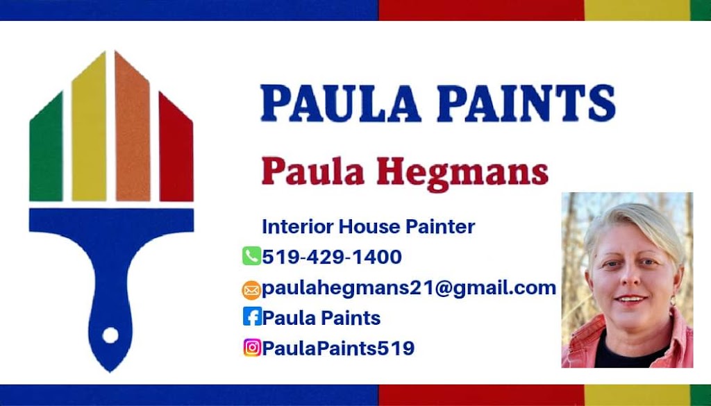 Paula Paints | 3955 Lakeshore Rd, St Williams, ON N0E 1P0, Canada | Phone: (519) 429-1400