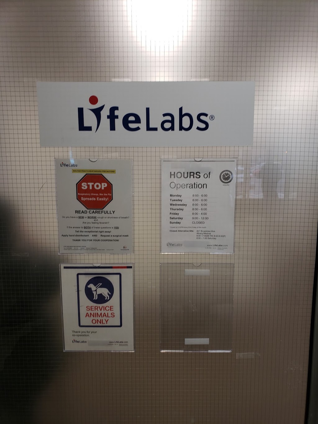 Life Labs | 688 Coxwell Ave, Toronto, ON M4C 3B7, Canada | Phone: (877) 849-3637