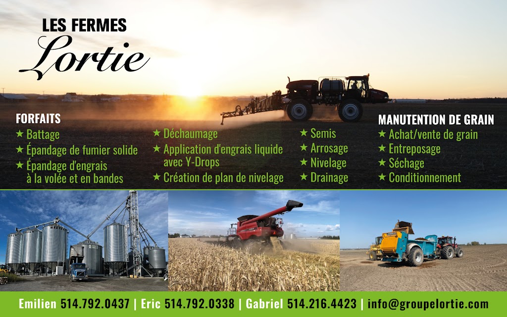 Les Fermes Lortie Inc. | 1010 Rang de la Rivière S, Saint-Lin - Laurentides, QC J5M 2A2, Canada | Phone: (514) 792-0338