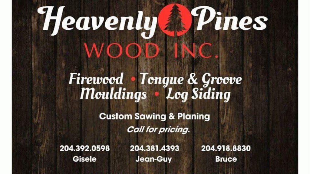 Heavenly Pines Wood Inc | MB-201, Menisino, MB R0A 1K0, Canada | Phone: (204) 423-2116