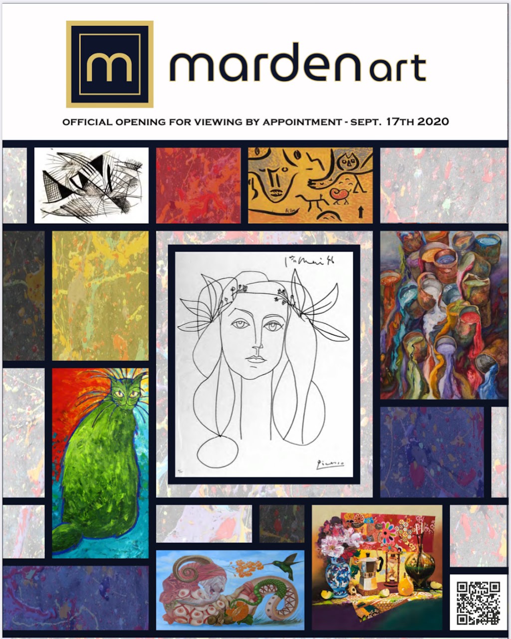 Galerie Mardenart Gallery | 290 Chem. Bord-du-Lac Unit 107-108, Pointe-Claire, QC H9S 4L3, Canada | Phone: (514) 505-0565