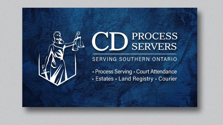 C.D. Process Servers Of Ontario Inc. | 96 Stewart Ave, Cambridge, ON N1R 2T9, Canada | Phone: (226) 808-1499