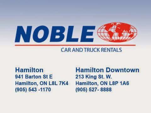 Noble Car & Truck Rentals | 941 Barton St E, Hamilton, ON L8L 7K4, Canada | Phone: (905) 543-1170
