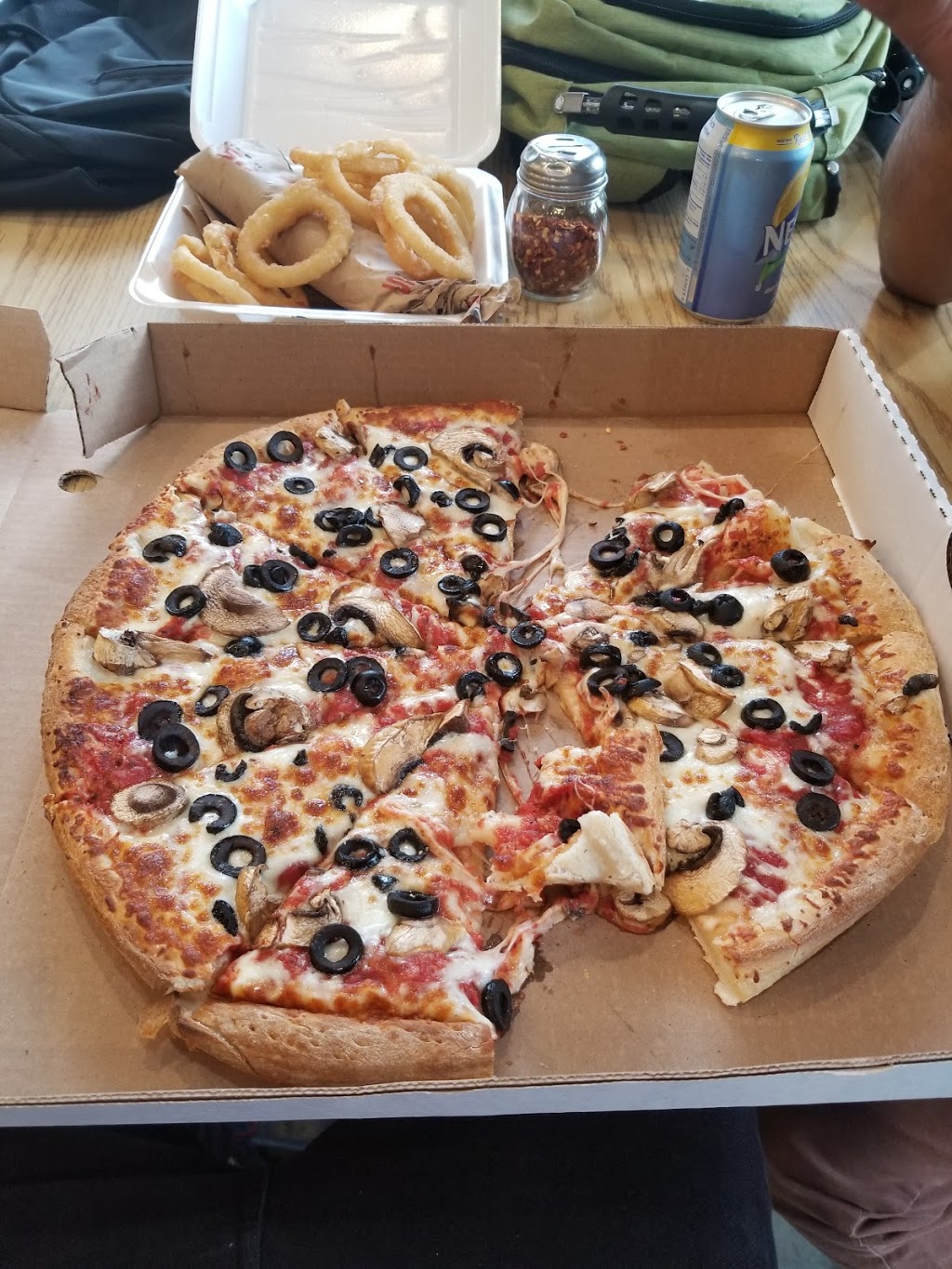 Pizza Plus | 704 Felix Ave, Windsor, ON N9C 3K8, Canada | Phone: (519) 252-0500