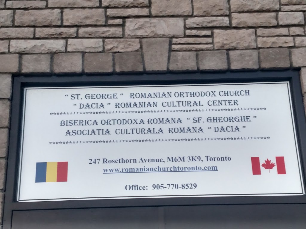 Saint George Romanian Orthodox Church | 247 Rosethorn Ave, York, ON M6M 3K9, Canada | Phone: (905) 770-8529