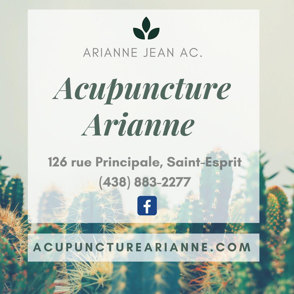 Acupuncture Arianne | 126 Rue Principale, Saint-Esprit, QC J0K 2L0, Canada | Phone: (438) 883-2277