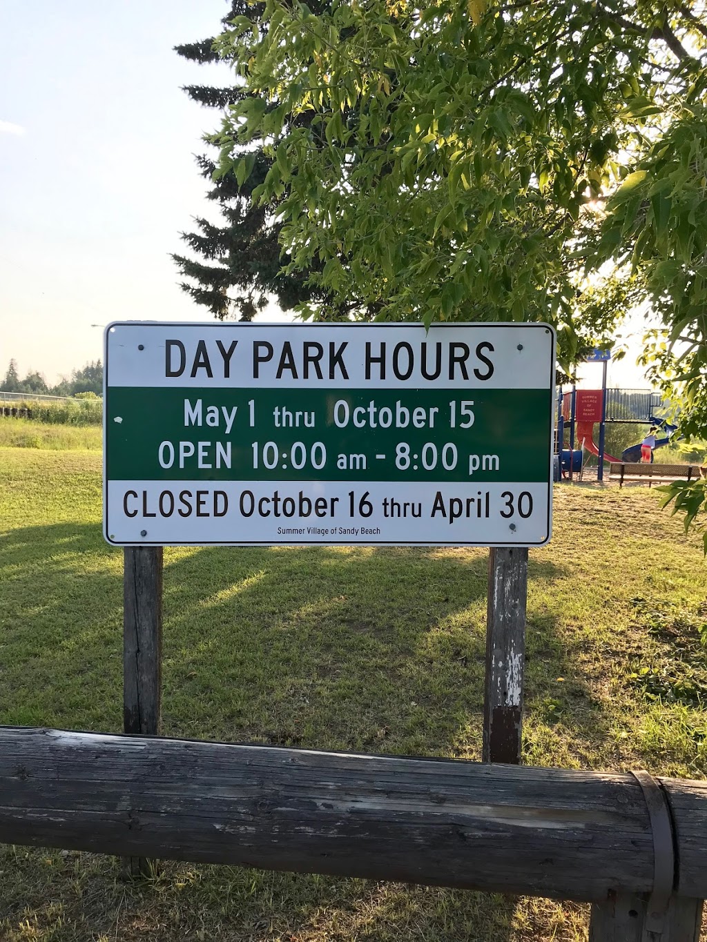 Sandy Beach Day Park | 66 Lakeshore Dr, Onoway, AB T0E 1V0, Canada