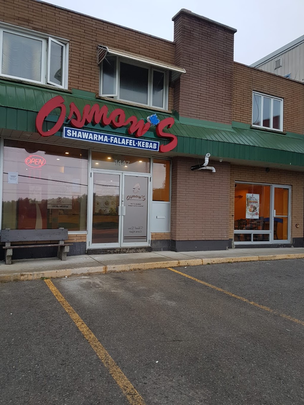 Osmows Shawarma | 1447 Water St Unit 2&3, Peterborough, ON K9J 6X6, Canada | Phone: (705) 741-5786