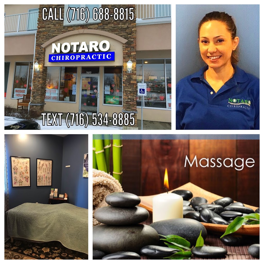 Notaro Massage Therapy | 4754 N French Rd, East Amherst, NY 14051, USA | Phone: (716) 688-8815