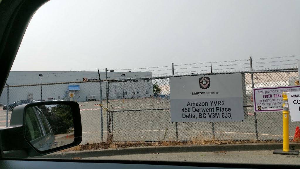 YVR2 Amazon Canada Fulfillment Services | 450 Derwent Pl, Delta, BC V3M 5Y9, Canada | Phone: (604) 549-3000