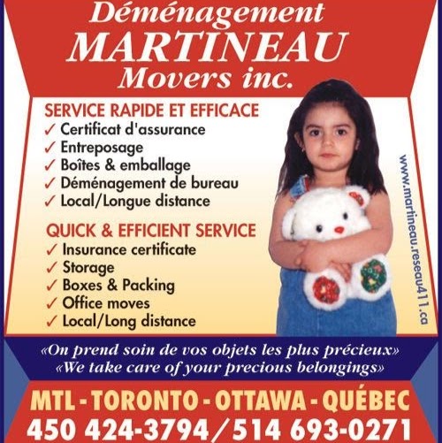 Déménagement Martineau inc. | 101 Amherst Rd # B7, Beaconsfield, QC H9W 5Y7, Canada | Phone: (514) 693-0271