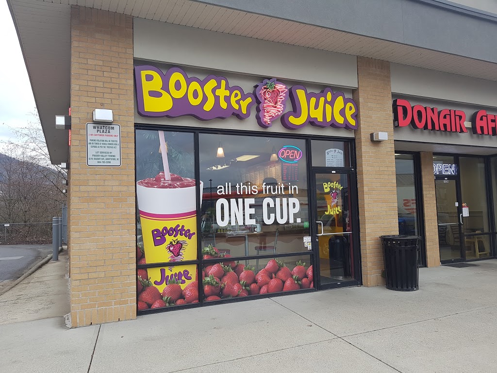 Booster Juice | 2100 Whatcom Rd Unit #101, Abbotsford, BC V3G 2K8, Canada | Phone: (604) 859-8068