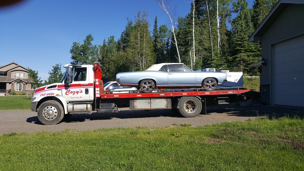 Cozys Towing | 1460 Rosslyn Rd, Thunder Bay, ON P7E 6W2, Canada | Phone: (807) 767-2881