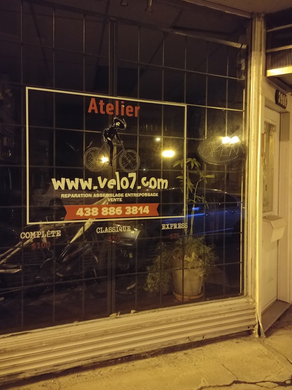 Atelier velo7 | 3988 Rue Masson, Montréal, QC H1X 1T5, Canada | Phone: (514) 400-3461