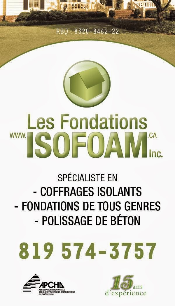 Les Fondations isofoam inc. ( coffrage isolant ) | 187 Rue Principale, Saint-François-Xavier-de-Brompton, QC J0B 2V0, Canada | Phone: (819) 574-3757