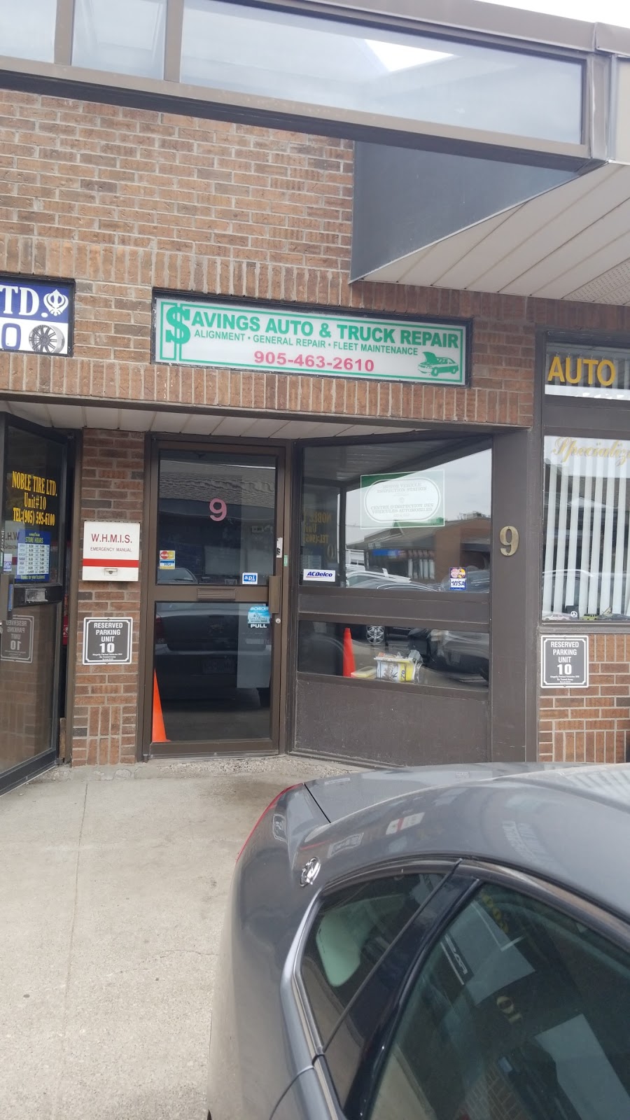 Savings Auto and Truck Repair | 266 Rutherford Rd S #9, Brampton, ON L6W 3X3, Canada | Phone: (905) 463-2610