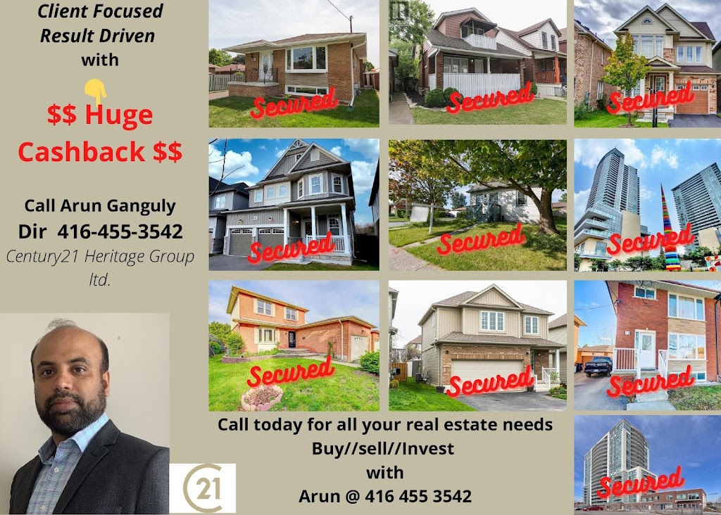 Arun Ganguly - Greater Toronto Area Realtor | 11160 Yonge St, Richmond Hill, ON L4S 1H5, Canada | Phone: (416) 455-3542