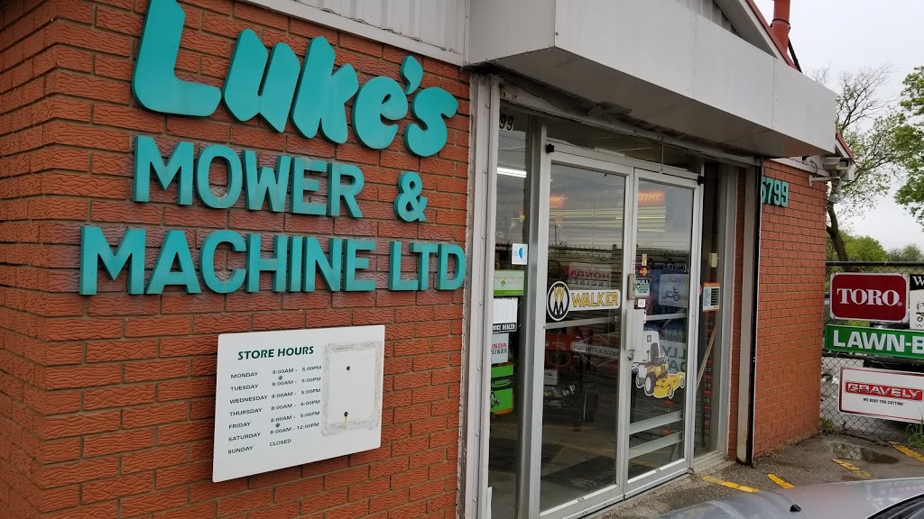 Lukes Mower & Machine Ltd. | 5799 Luke Rd, Mississauga, ON L4W 1T2, Canada | Phone: (905) 670-2129