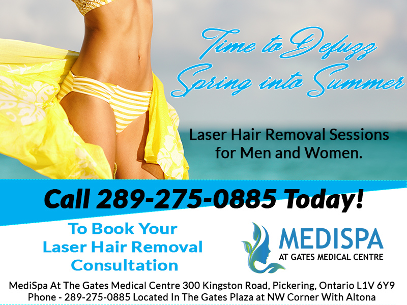 MediSpa At Gates Medical Centre | 14-300 Kingston Rd, Pickering, ON L1V 6Z9, Canada | Phone: (289) 275-0885