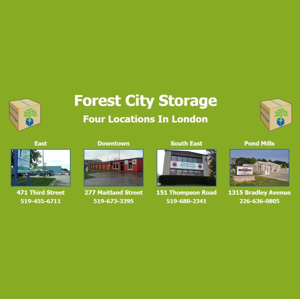 Forest City Storage | 1315 Bradley Ave, London, ON N5Z 0A4, Canada | Phone: (226) 636-0805