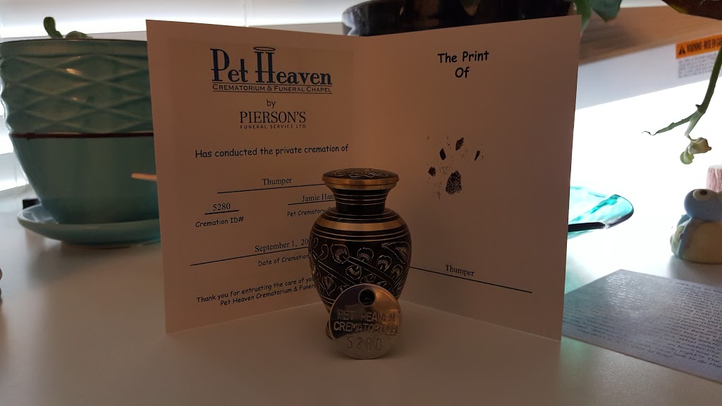 Pet Heaven Crematorium And Funeral Chapel | 5648 Burbank Rd SE, Calgary, AB T2H 1Z4, Canada | Phone: (403) 266-2911